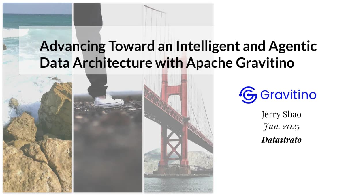 Apache Gravitino: the Future of Intelligent Data Architecture