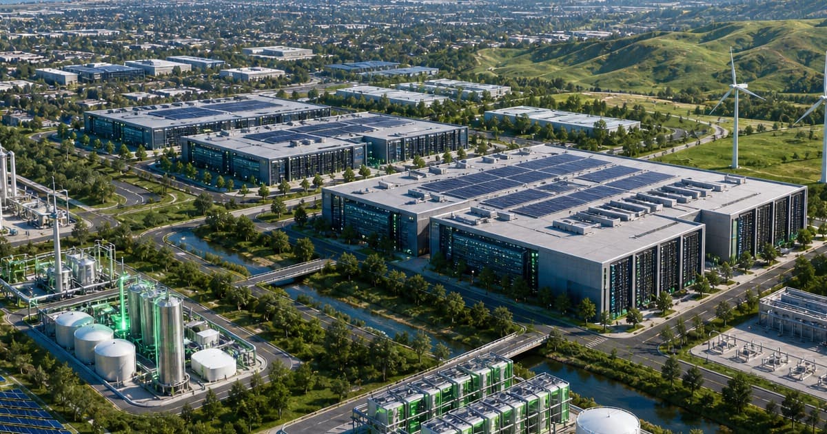 Green Hydrogen-powered Data Centers in Silicon Valley 2026