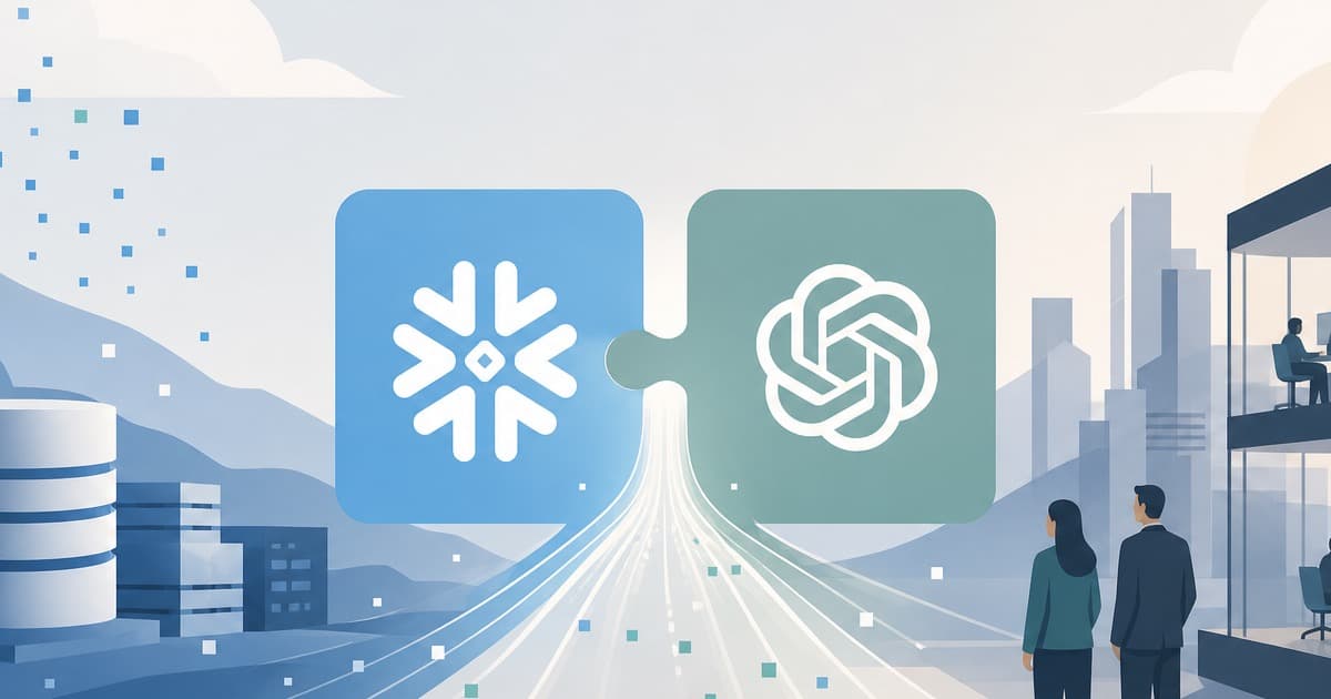 Snowflake OpenAI integration enterprise AI 2026