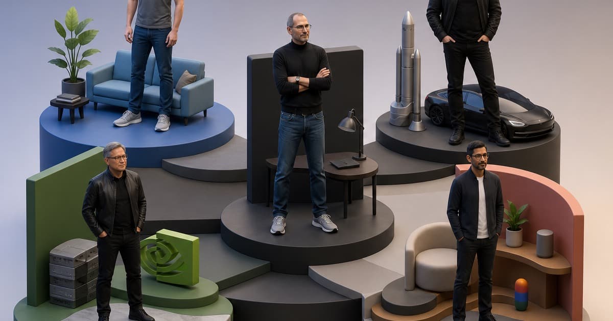 5 Tech Executives Who Turned Personal Style Into Strategy